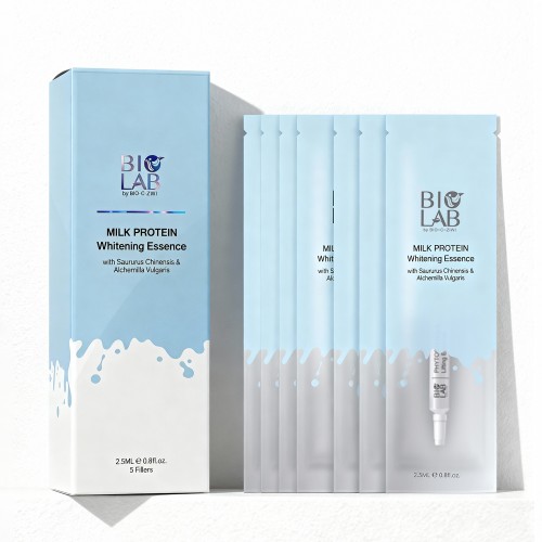 牛奶美白蛋白精華 (含三白草及羽衣草)--1盒5支 